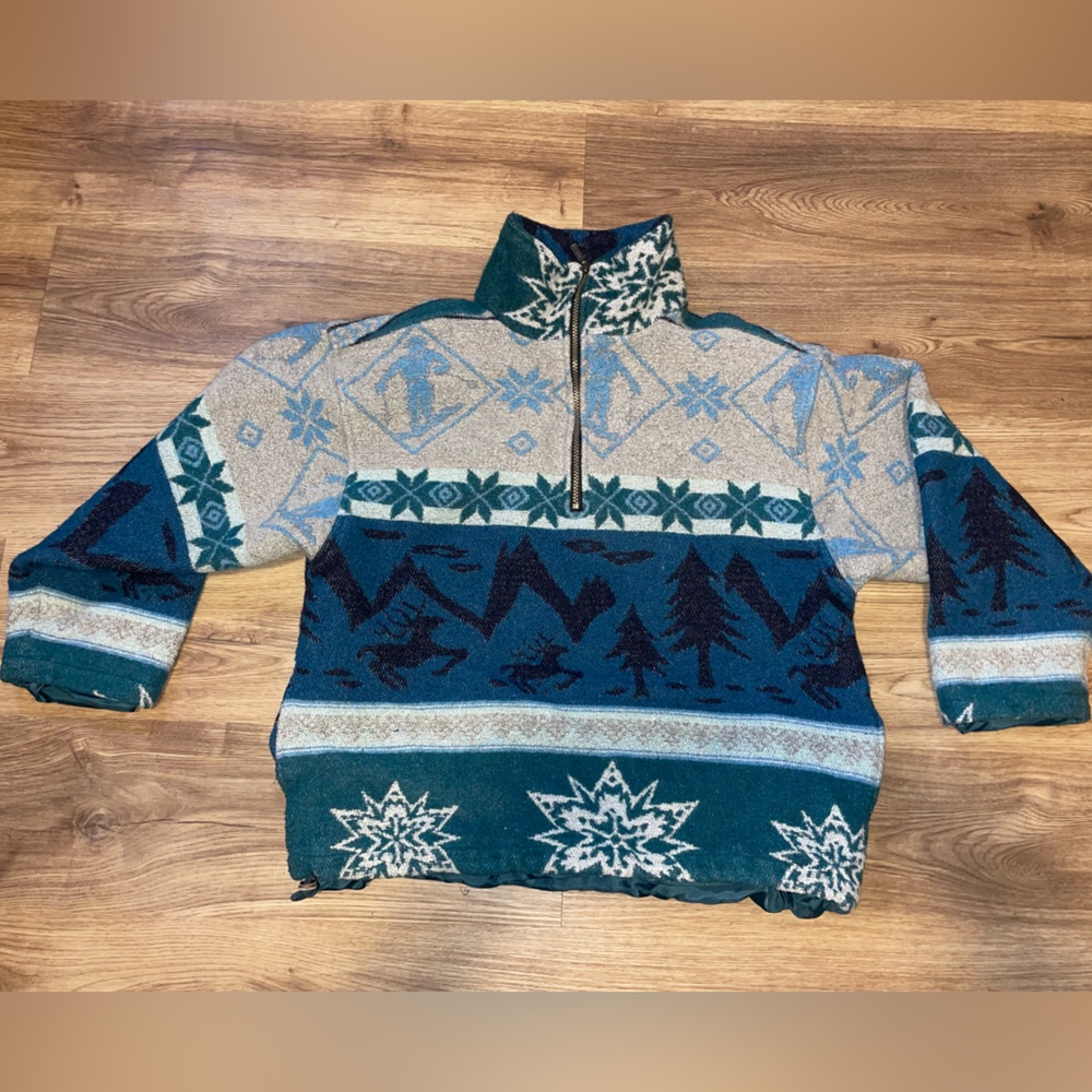 Vintage LL Bean Skier Sweatshirt